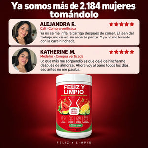 Antes y después de 30 días