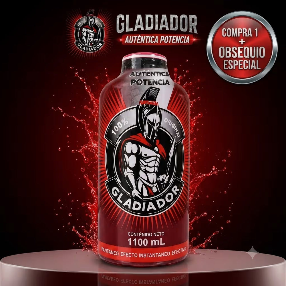 GLADIADOR - +POTENCIA +REDIMIENTO +8CM DE TAMAÑO