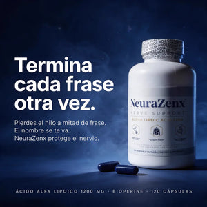 NeuraZenx frasco frontal