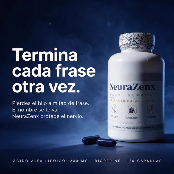 NeuraZenx frasco frontal
