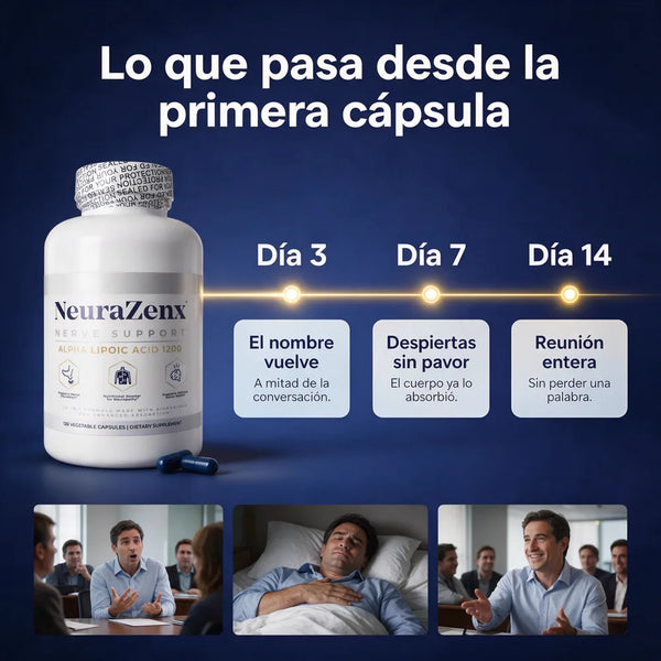 Ingredientes de NeuraZenx